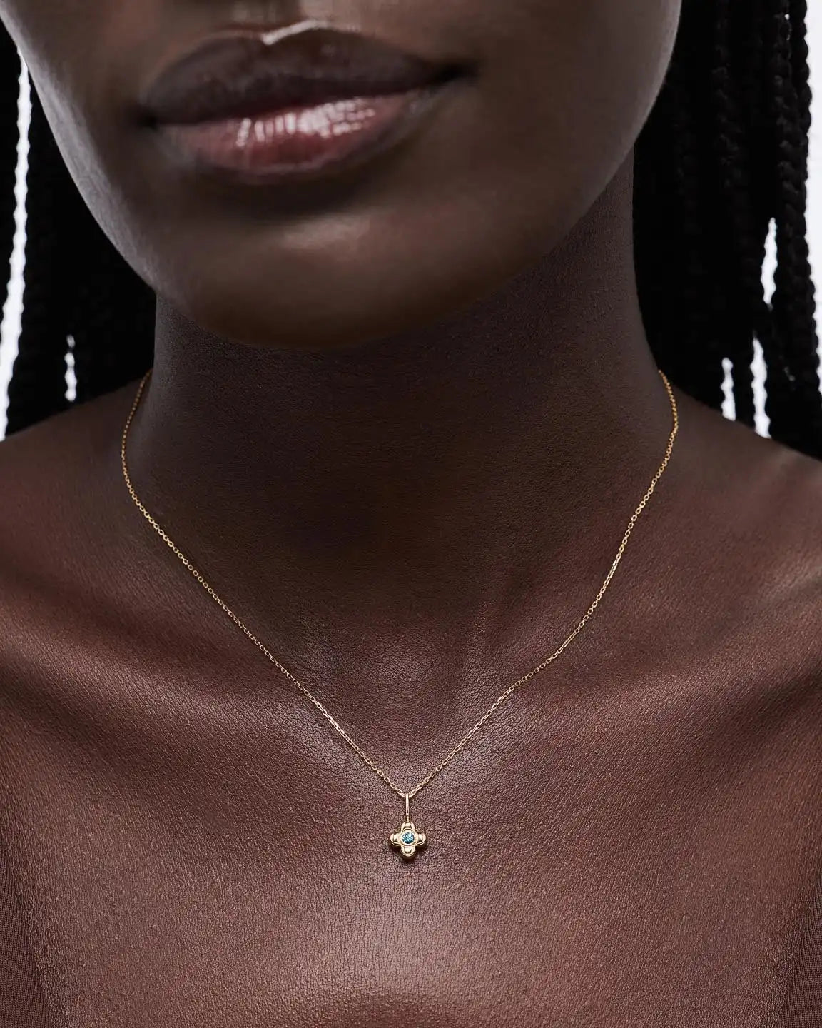 Solid Yellow Gold - Pearl Mini Liora Charm