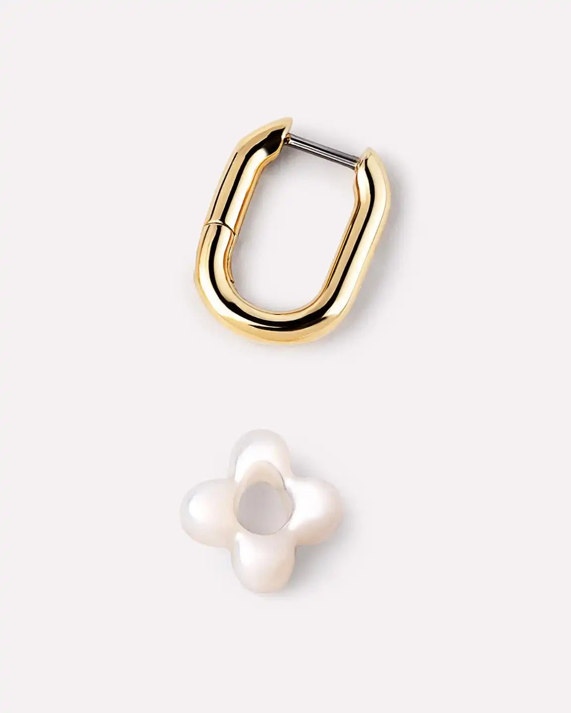 Flower Earrings - Cassia Hoops