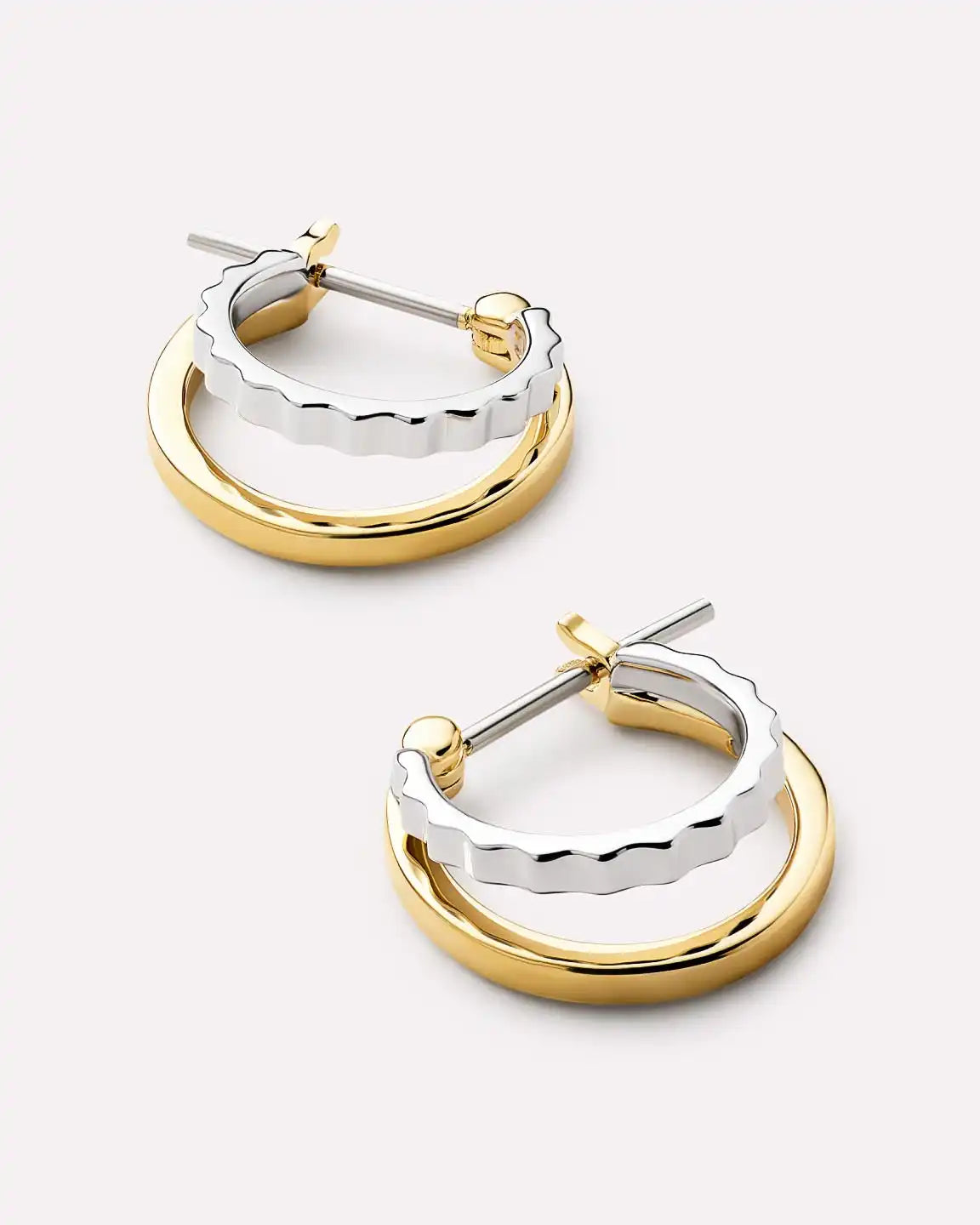 Double Hoop Earrings - Toda