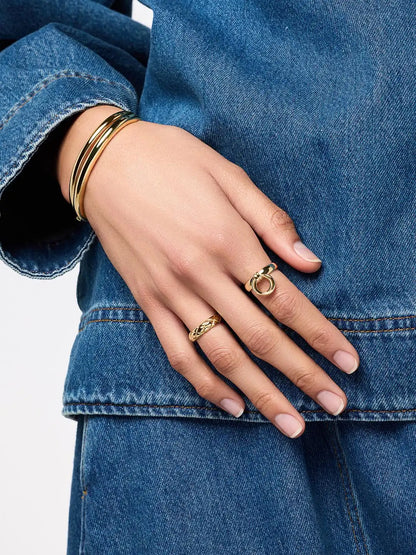 Gold Band Ring - Grayson