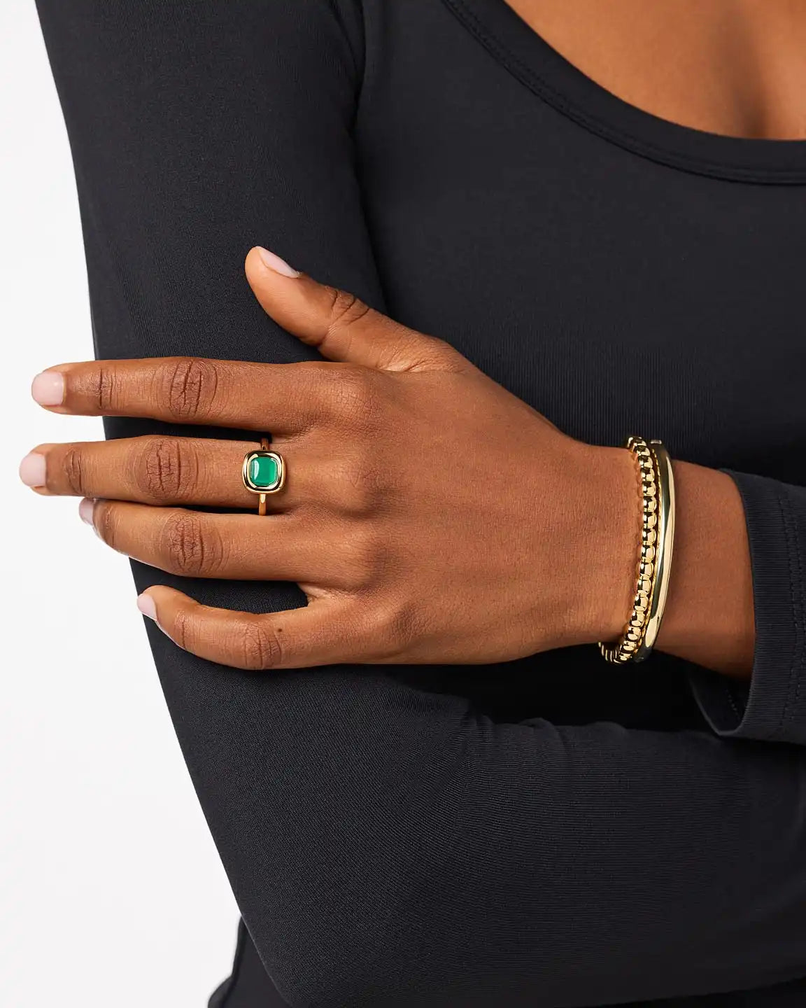 Statement Ring - Clara Ring Mother of Pearl