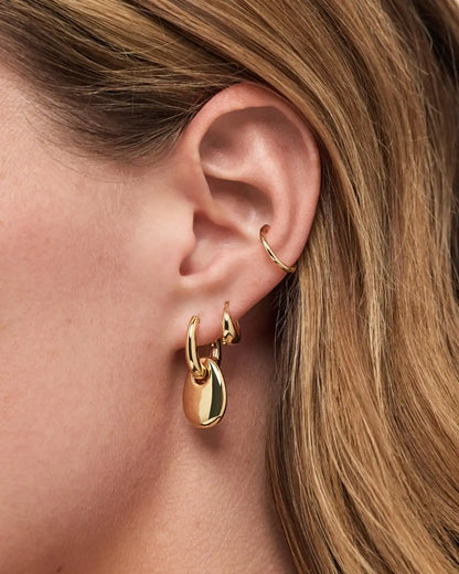Gold Drop Earrings - Kayla