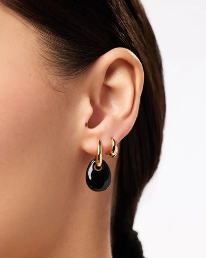 Gold Drop Earrings - Kayla