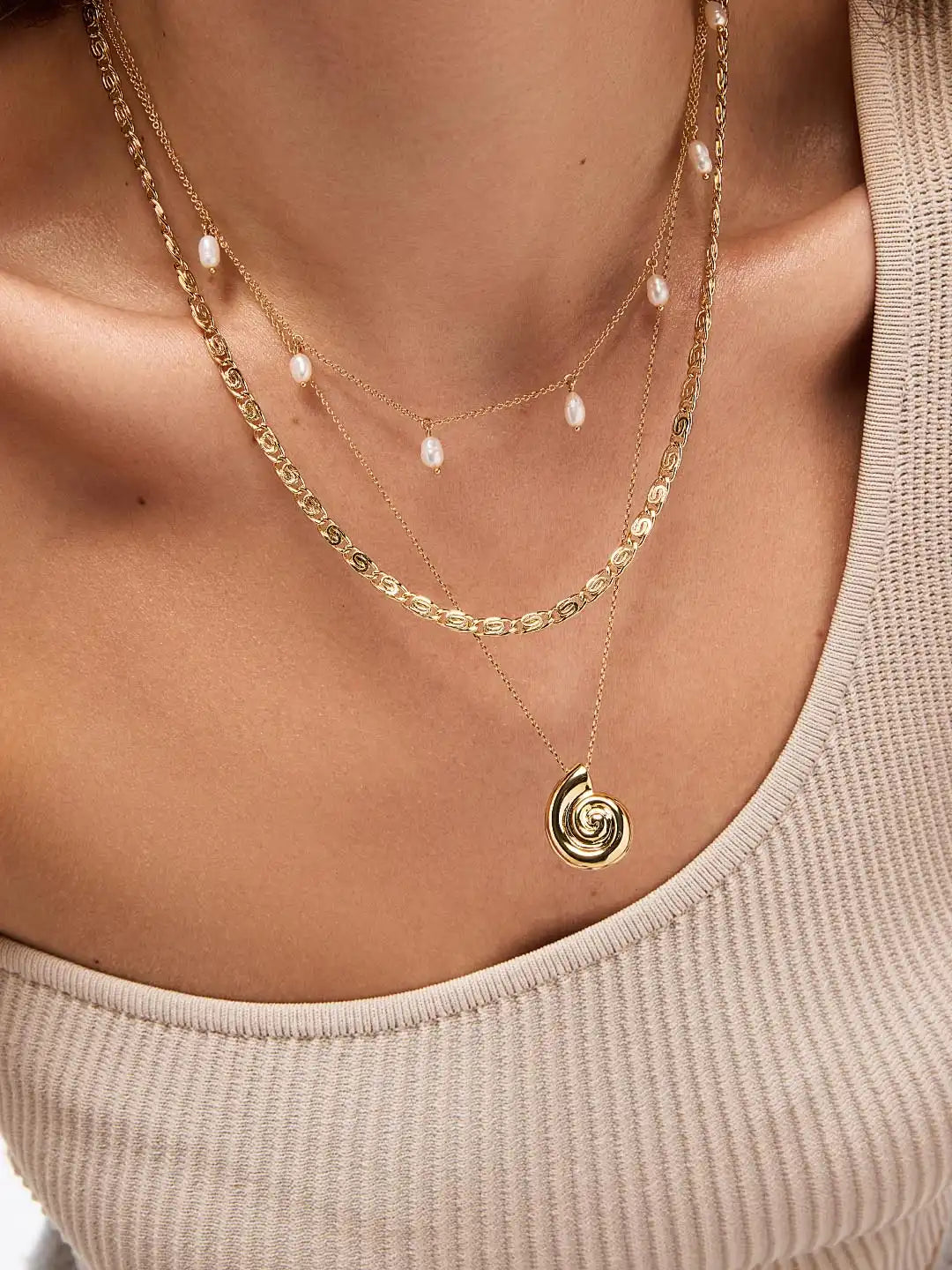 Shell Necklace - Ariel Pendant