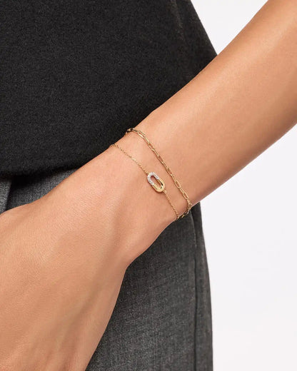 Gold Charm Bracelet - Blake Bracelet