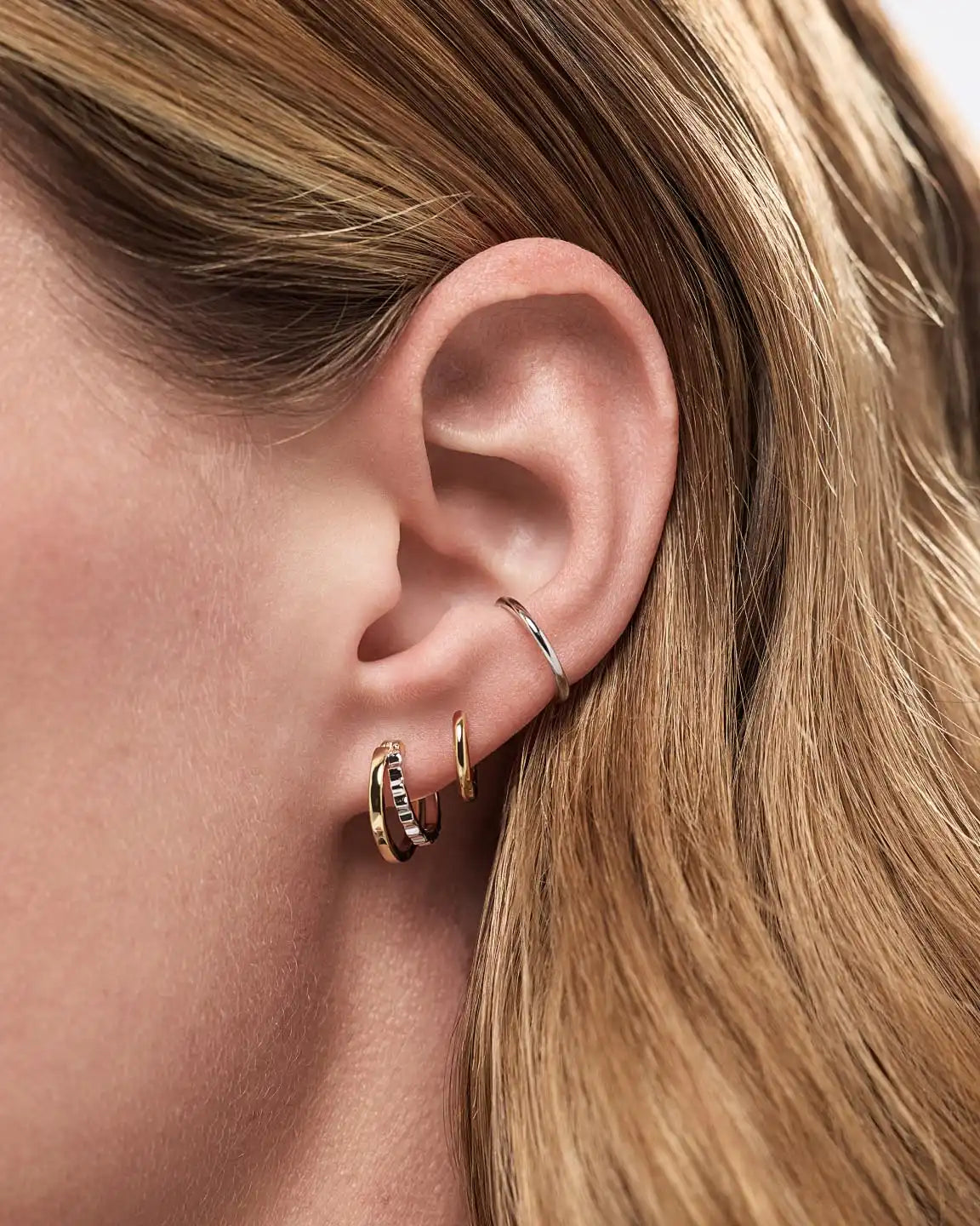 Double Hoop Earrings - Toda