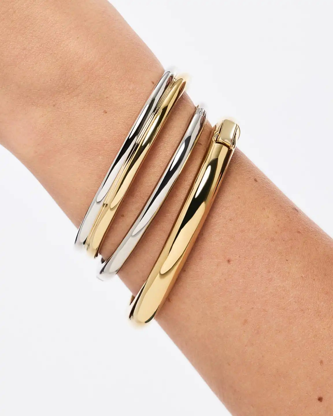 Cuff Bracelet - Arlo Marble Blue