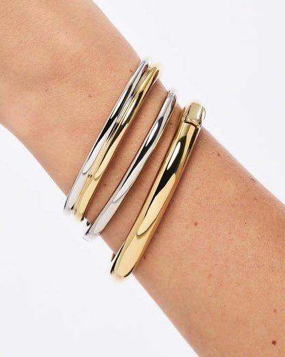 Cuff Bracelet - Arlo Marble Blue