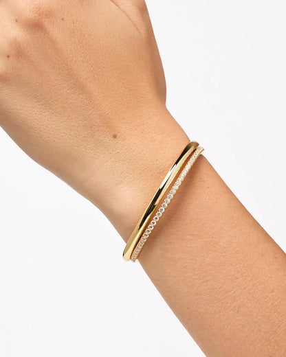 Cuff Bracelet - Arlo Marble Blue