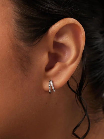 Double Hoop Earrings - Toda Mini