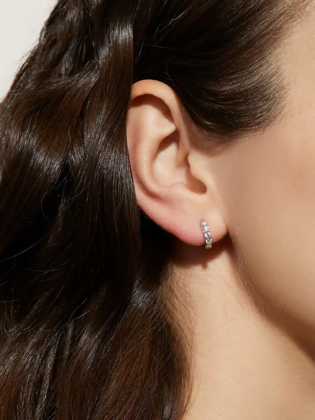 Huggie Hoop Earrings - Suzanne