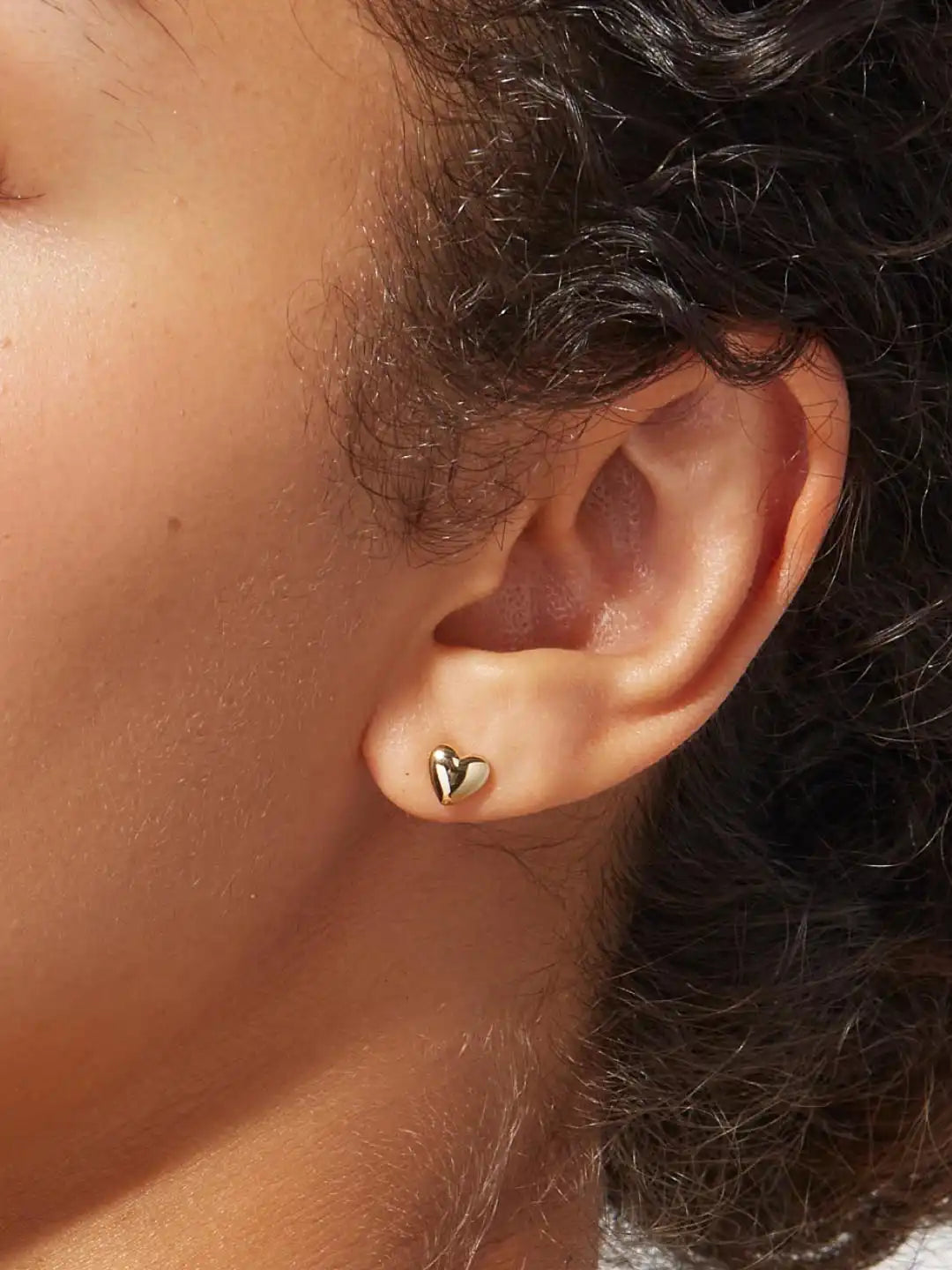 Stud Earrings - Lev Studs Two Tone