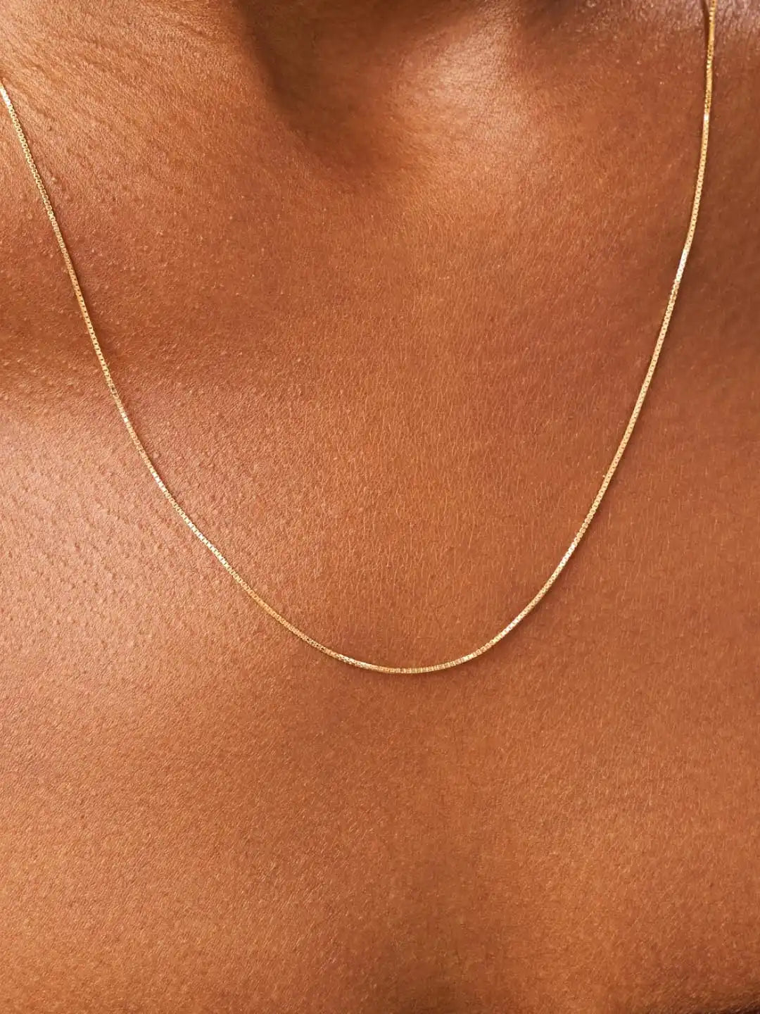 Gold Chain - Gold Mini Box Chain