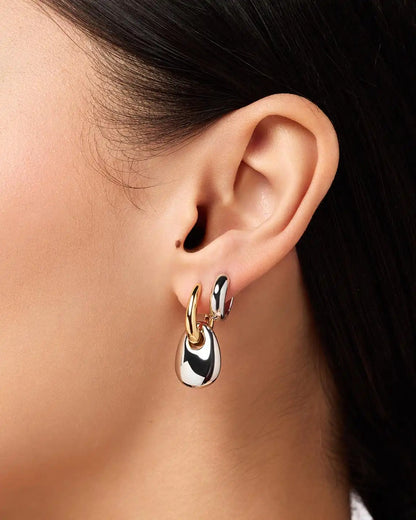 Gold Drop Earrings - Kayla