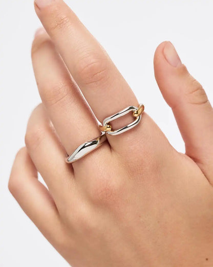 Gold Band Ring - Stevie