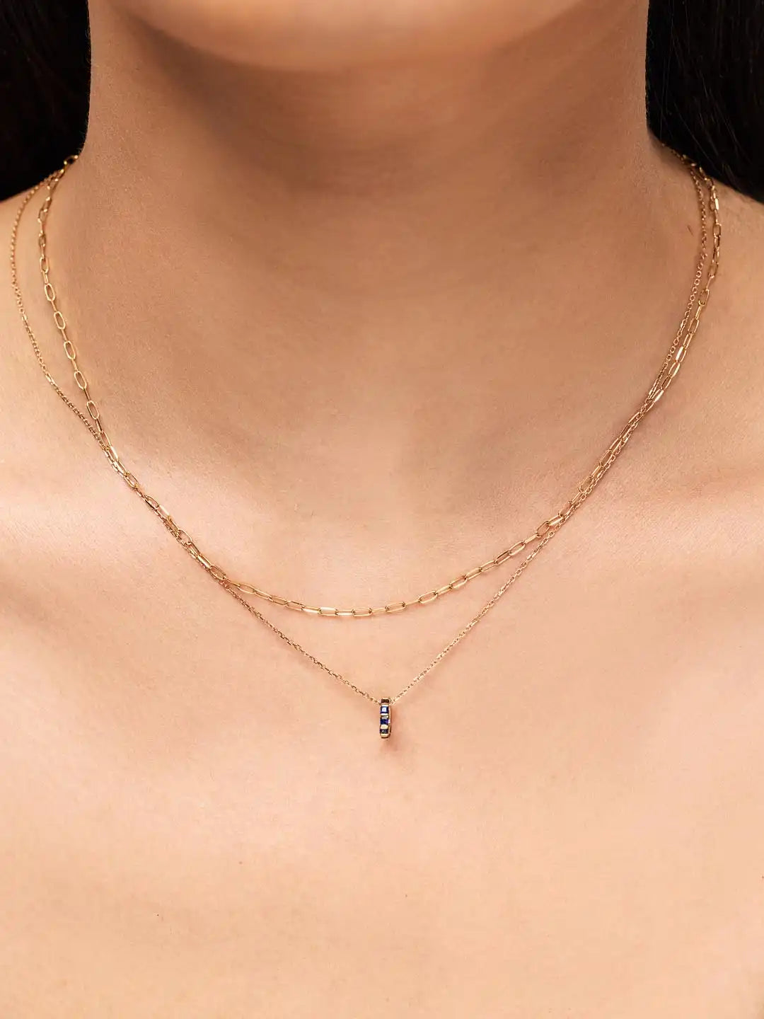 Solid Yellow Gold - Diamond Zeno Charm