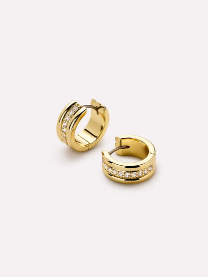 Huggie Hoop Earrings - Asher