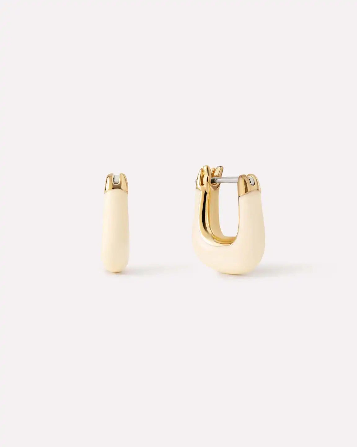 Statement Earrings - Dakota Marble Blue