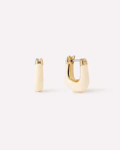 Statement Earrings - Dakota Marble Blue