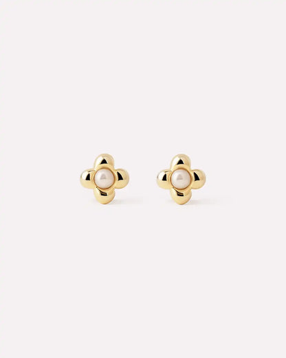 Gold Stud Earrings - Liora Mini Studs