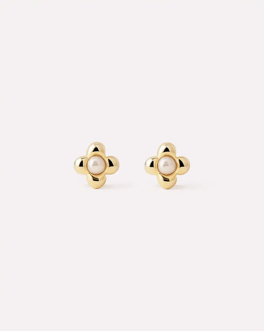 Gold Stud Earrings - Liora Mini Studs