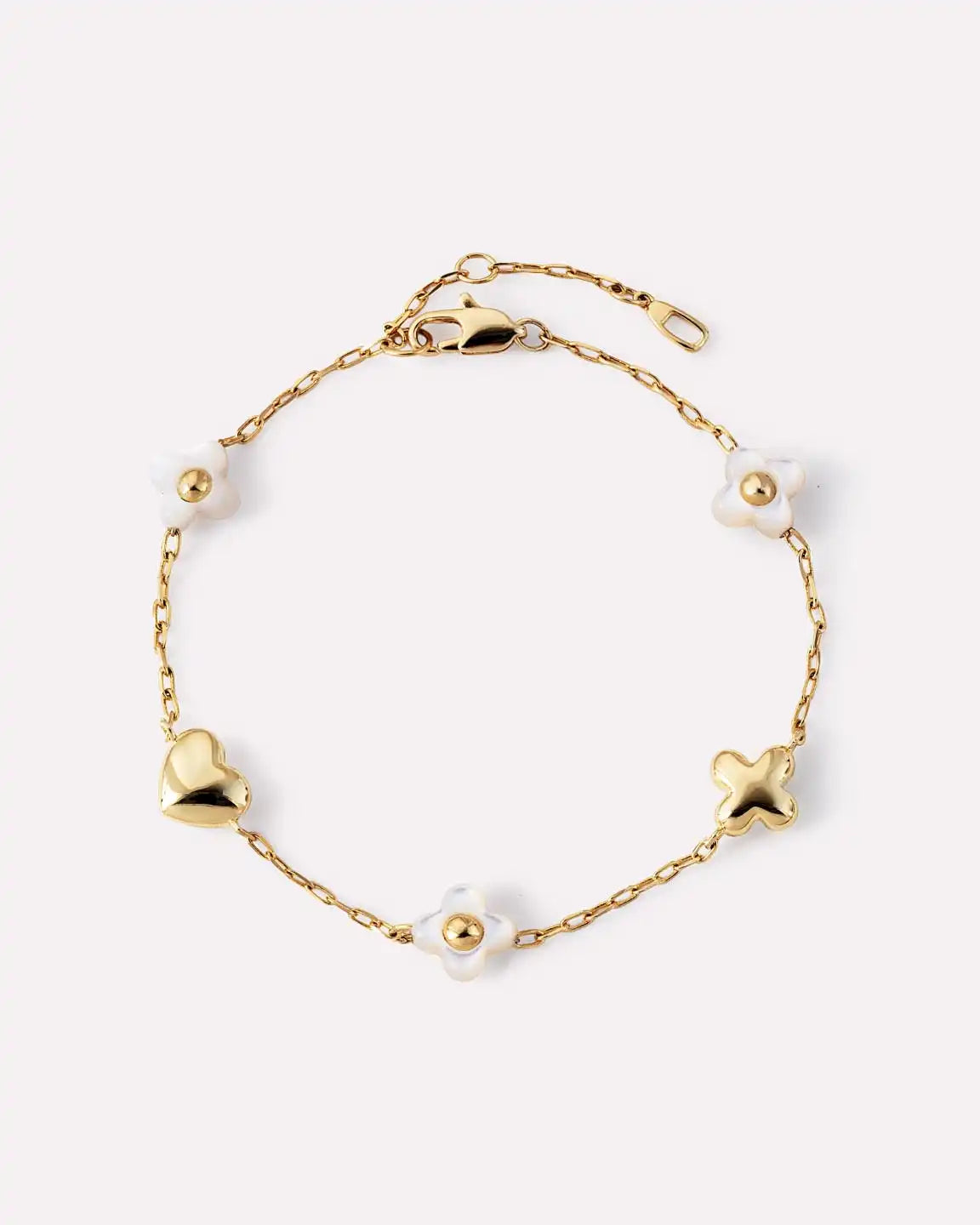 Gold Charm Bracelet - Azura Bracelet