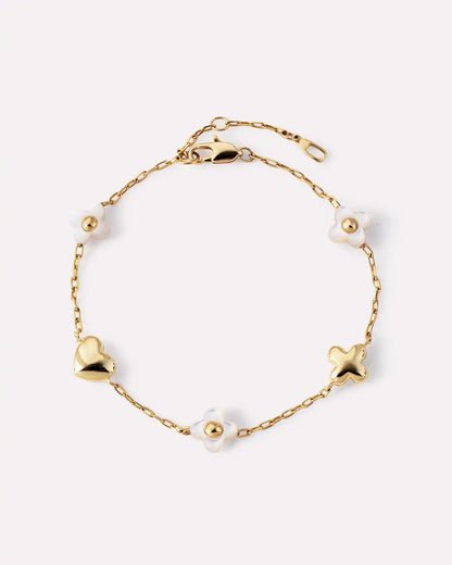 Gold Charm Bracelet - Azura Bracelet