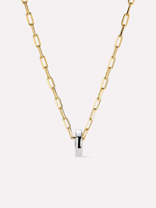 Gold Pendant - Jasper