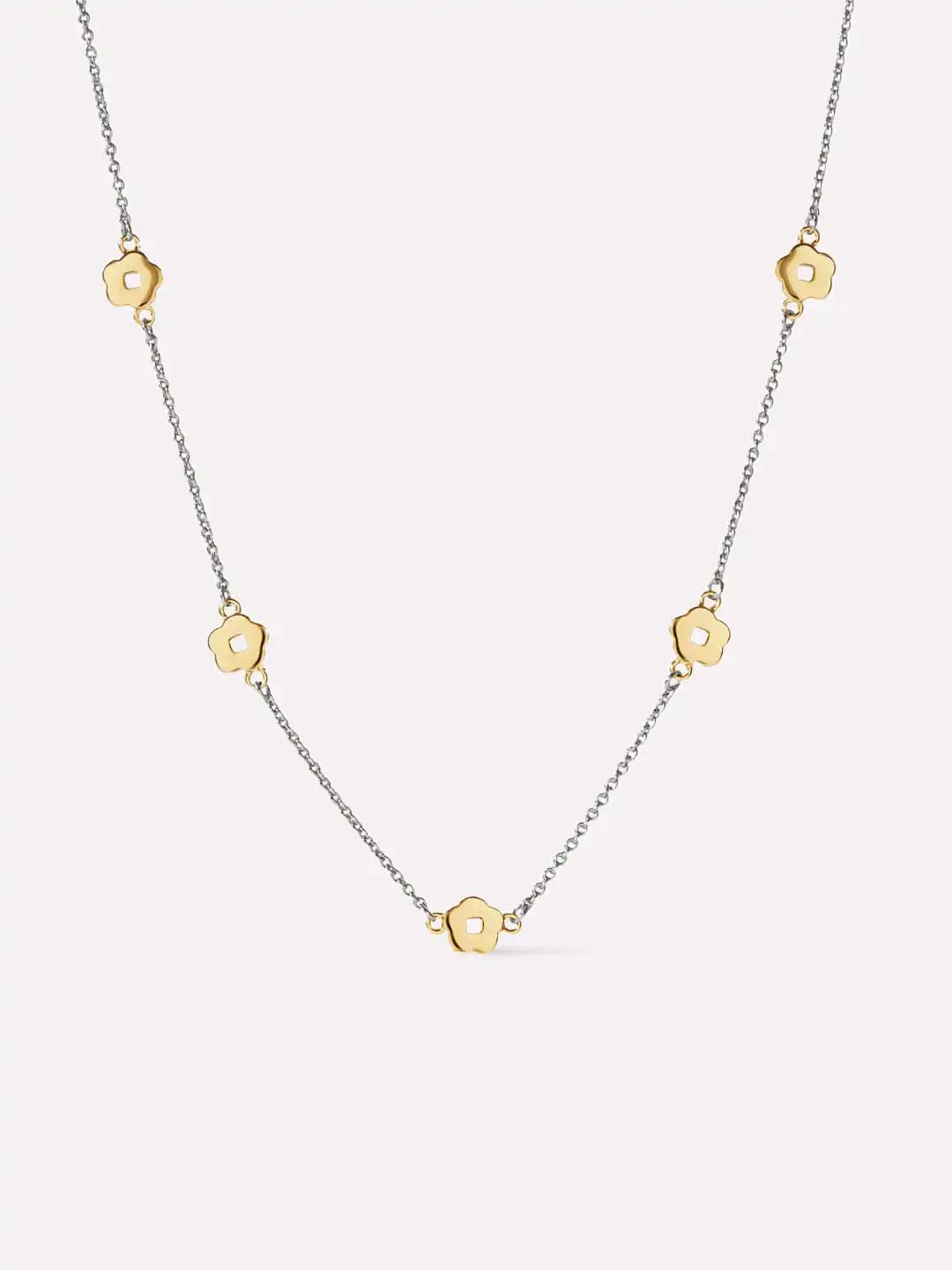 Flower Station Necklace - Rowena Necklace