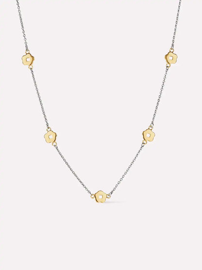 Flower Station Necklace - Rowena Necklace