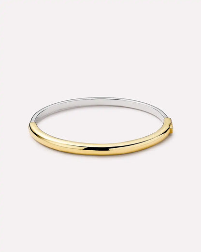 Gold Bangle Bracelet - Brynley