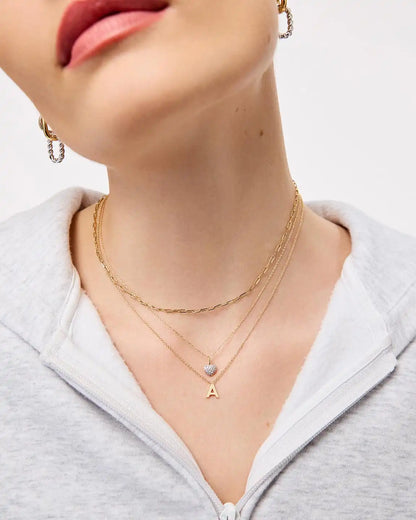 Gold Heart Necklace - Ellery