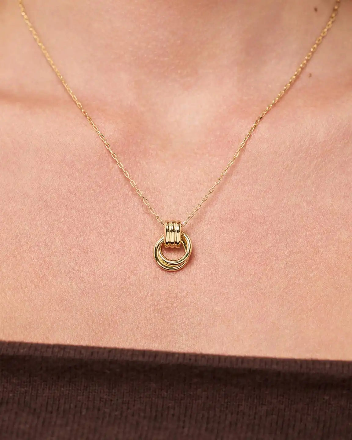 Statement Necklace - Palmer Gold