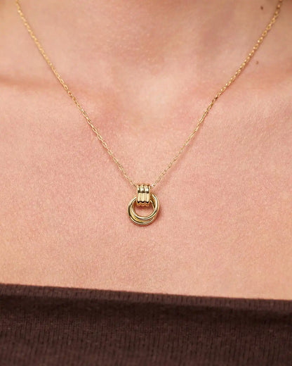 Statement Necklace - Palmer Gold