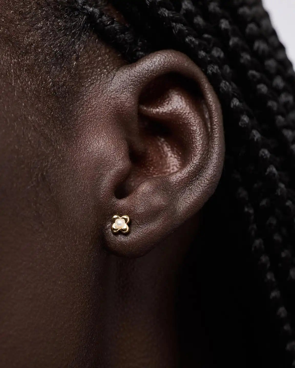 Gold Stud Earrings - Liora Mini Studs
