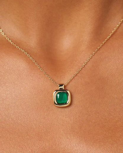 Gold Pendant - Clara Pendant Mother of Pearl