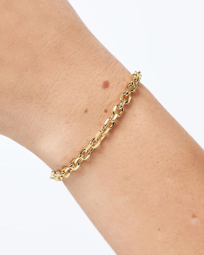 Gold Bracelet - Eve Chain Bracelet