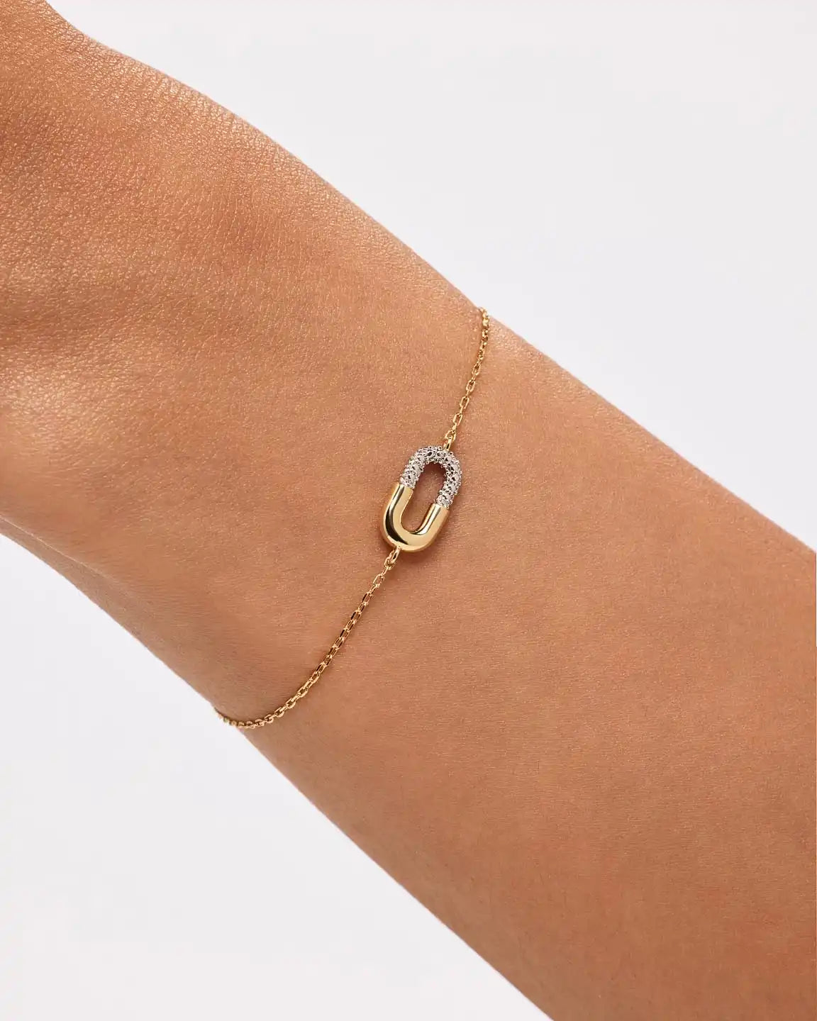 Gold Charm Bracelet - Blake Bracelet