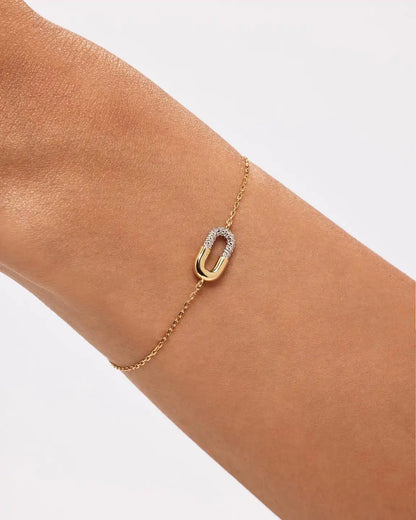 Gold Charm Bracelet - Blake Bracelet