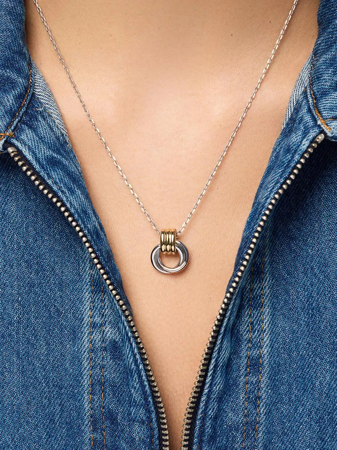 Statement Necklace - Palmer Gold