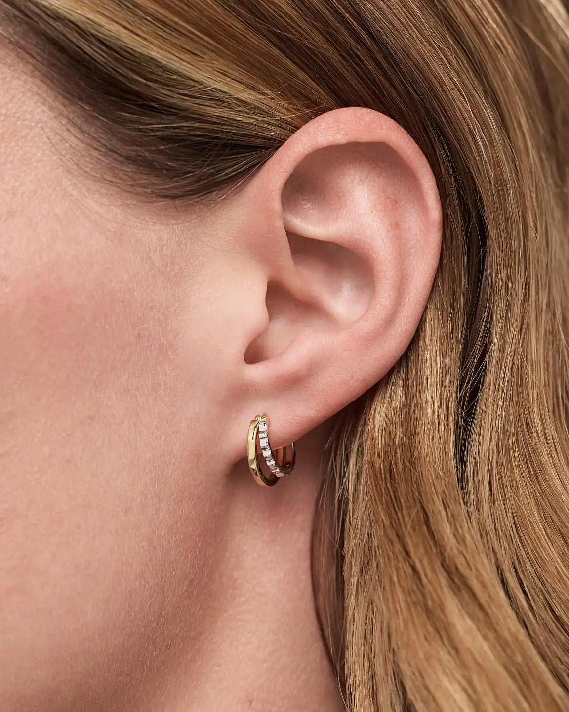 Double Hoop Earrings - Toda