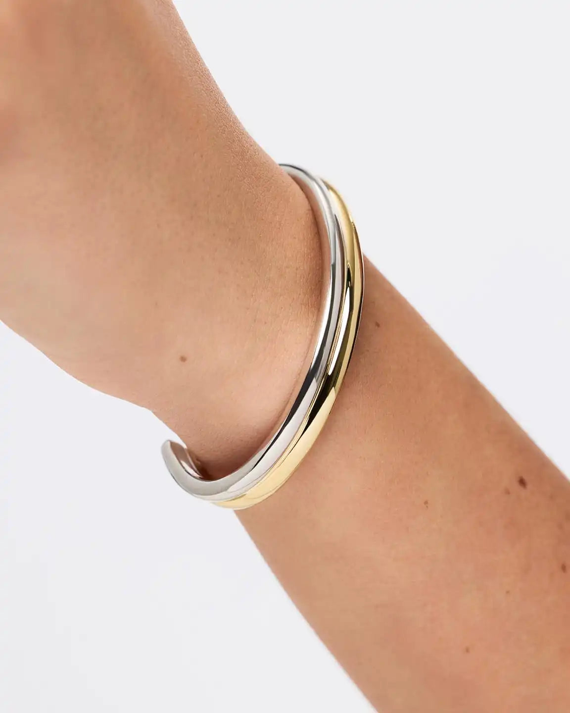 Cuff Bracelet - Arlo Marble Blue