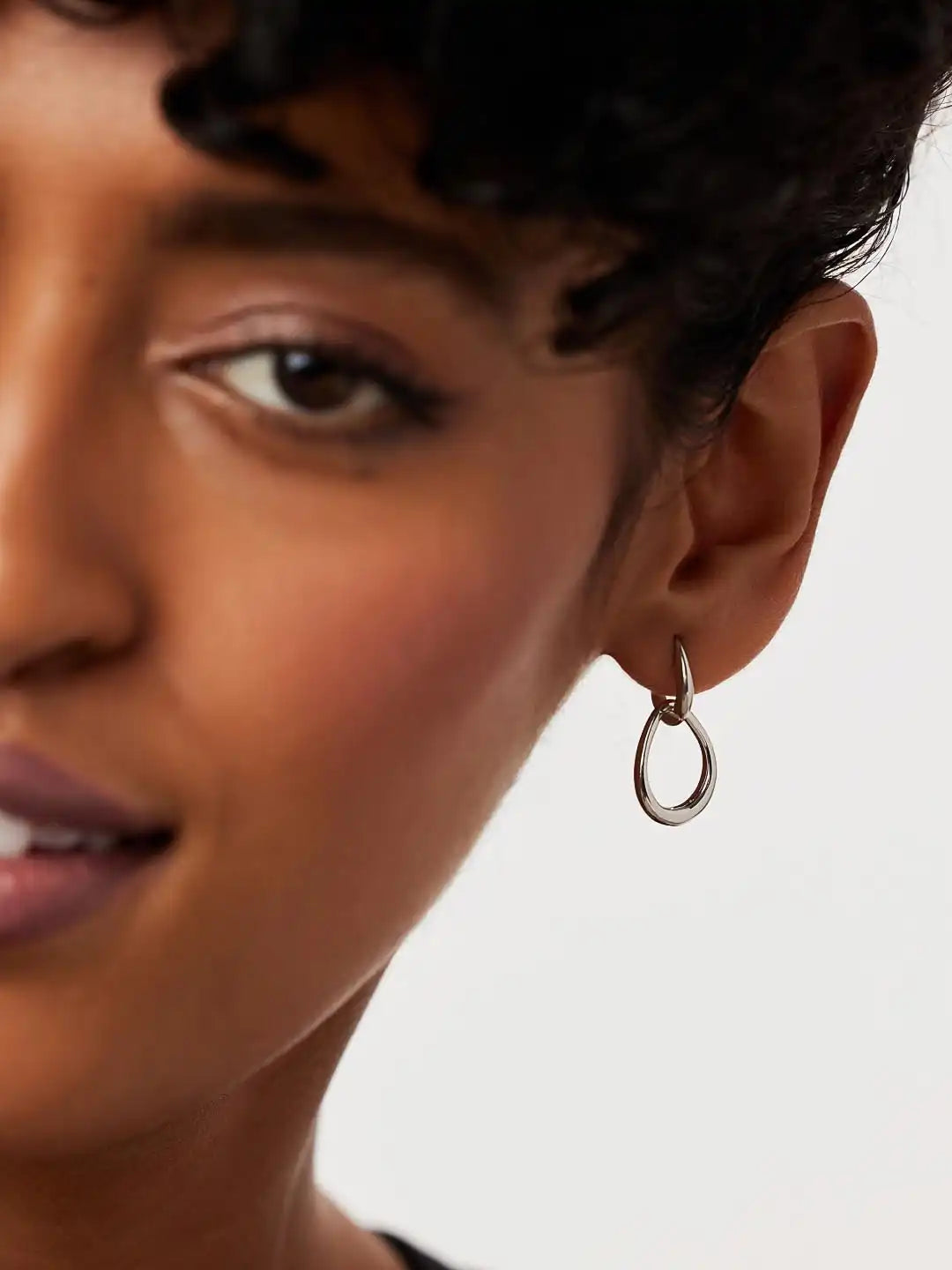 Gold Drop Earrings - Sage