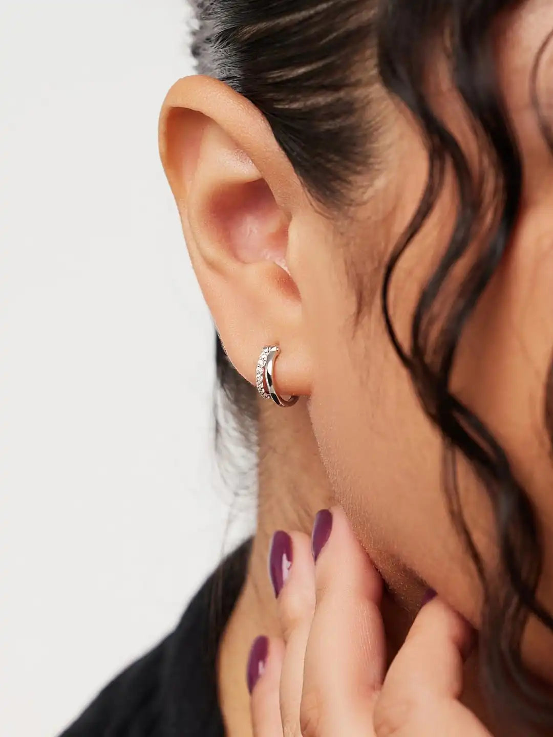 Double Hoop Earrings - Toda Mini