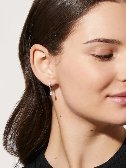 Delicate Huggie Hoops - Elise
