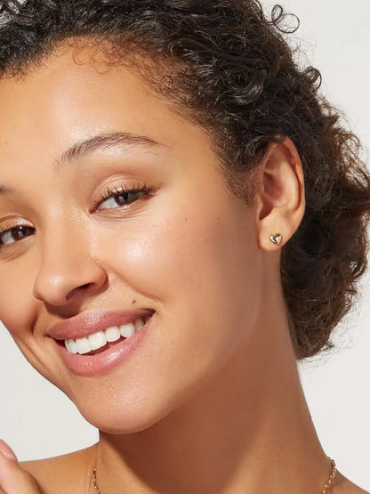 Stud Earrings - Lev Studs Two Tone
