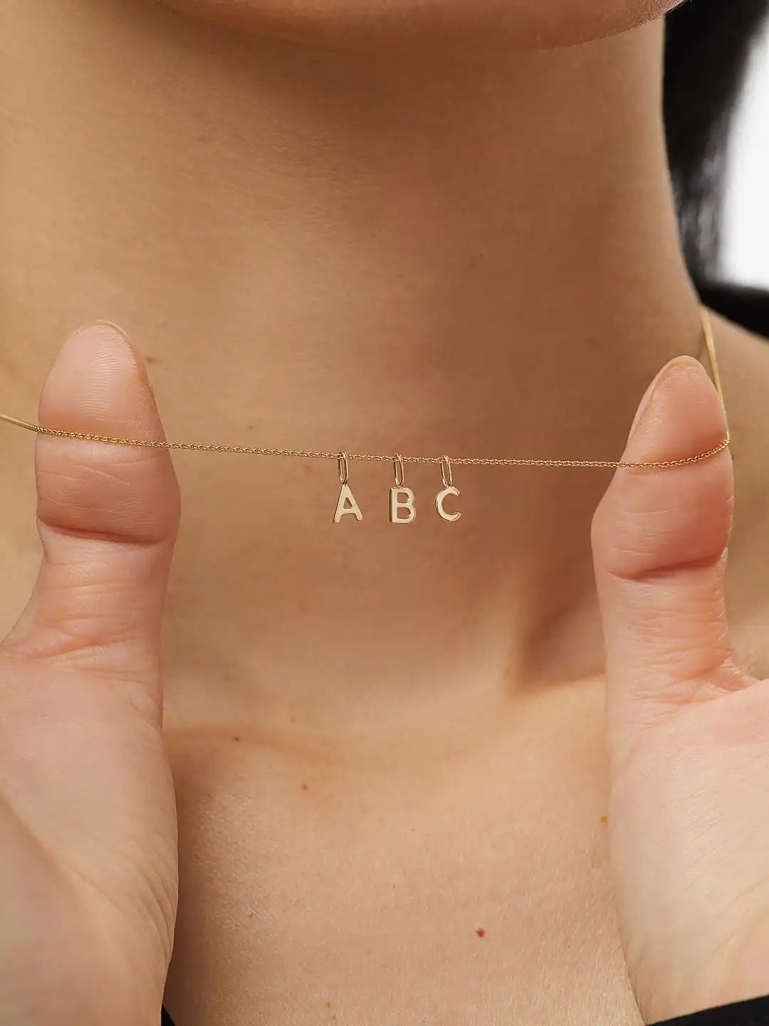 Letter Necklace - Gold Letter Necklace