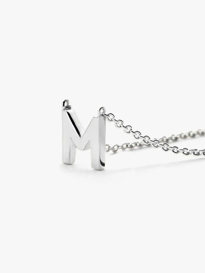 Gold Initial Necklace - Letter Necklace