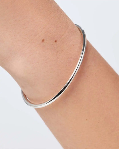 Gold Bangle Bracelet - Carter (3mm)