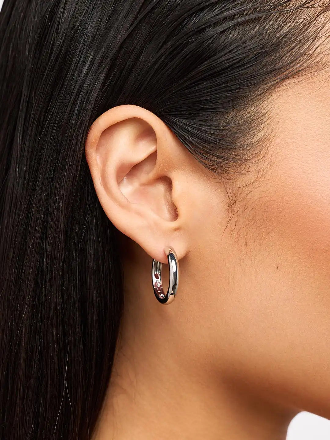 Gold Hoop Earrings - Giulia Large